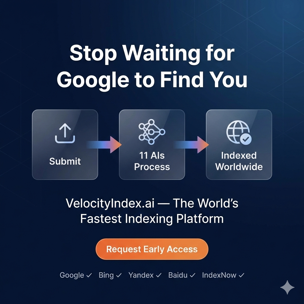 VelocityIndex enterprise indexing across Google, Bing and Yandex